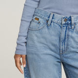 G-STAR Outlet Viktoria Bermuda Shorts Raw Edge Light blue