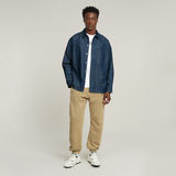 G-STAR Outlet Long Pocket Boxy Fit Shirt Dark blue