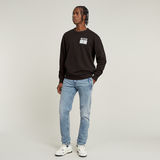 G-STAR Outlet Substance Back Graphic Relaxed Sweater Black