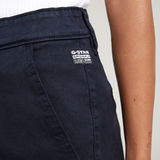 G-STAR Outlet Viktoria High Straight Chino Dark blue