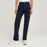 G-STAR Outlet Viktoria High Straight Chino Dark blue