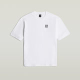 G-STAR Outlet QR Mini Maxi Boxy T-Shirt White