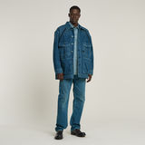 G-STAR Outlet Oversized Chore Jacket Medium blue