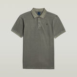 G-STAR Outlet Dunda Overdyed Slim Polo Green