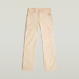 G-STAR Outlet Judee Low Waist Cargo Pants Pink