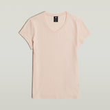 G-STAR Outlet Eyben Slim V-Neck Top 2.0 Pink