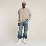 G-STAR Outlet Sudadera Snap Button Loose Beige