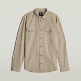 G-STAR Outlet Marine Slim Shirt Beige