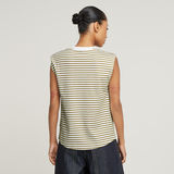 G-STAR Outlet Stripe Boxy Top Multi color