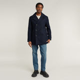 G-STAR Outlet Wool Peacoat Dark blue