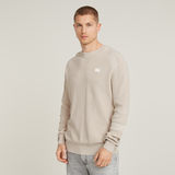 G-STAR Outlet Detailed Knitted Sweater White