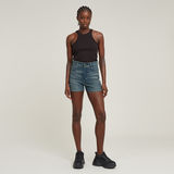 G-STAR Outlet Shorts Tedie Ultra High Azul intermedio