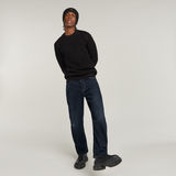 G-STAR Outlet Detailed Knitted Sweater Black