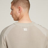 G-STAR Outlet Detailed Knitted Sweater White