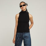 G-STAR Outlet NY RAW Slim Knitted Top Black