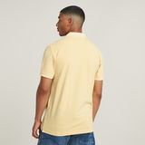 G-STAR Outlet Dunda Overdyed Slim Polo Yellow