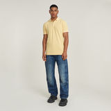 G-STAR Outlet Dunda Overdyed Slim Polo Yellow