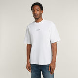 G-STAR Outlet Knolling Back Graphic Boxy T-Shirt White
