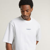 G-STAR Outlet Knolling Back Graphic Boxy T-Shirt White