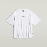 G-STAR Outlet Knolling Back Graphic Boxy T-Shirt White