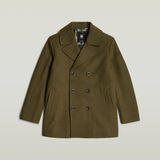 G-STAR Outlet Wool Peacoat Green