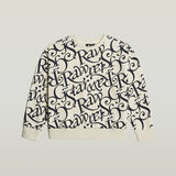 G-STAR Outlet Suéter Unbrushed para Niñas Azul oscuro