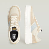 G-STAR Outlet Eve Leather Denim Sneakers Multi color