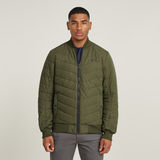 G-STAR Outlet Padded Bomber Jacket Green