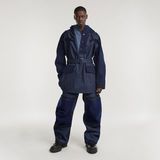 G-STAR Outlet Chaqueta Unisex GSR Maxi Rak Azul oscuro