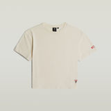 G-STAR Outlet Girls Top Loose Crop Beige