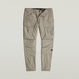 G-STAR Outlet Cargo Pants 3D Regular Tapered Cuffed Beige