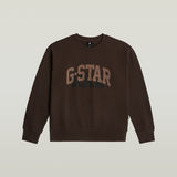 G-STAR Outlet Boys Sweater Unbrushed Brown