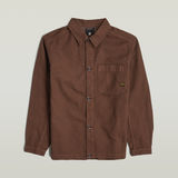 G-STAR Outlet One Pocket Relaxed Shirt Red
