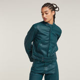 G-STAR Outlet Short Moto Jacket Green