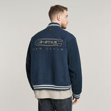 G-STAR Outlet Varsity Wool Bomber Medium blue