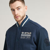 G-STAR Outlet Varsity Wool Bomber Medium blue