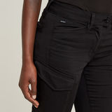 G-STAR Outlet Blossite G-Shape Army High Skinny Pants Black