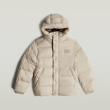 G-STAR Outlet Girls Whistler Short Puffer Beige