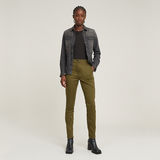 G-STAR Outlet Weld High Skinny Pants Green