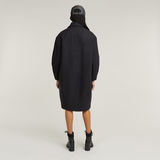 G-STAR Outlet Oversized Zip Cocoon Coat Grey