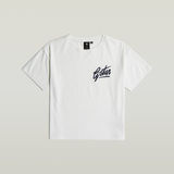 G-STAR Outlet Top Loose Short para Niñas Blanco