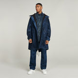 G-STAR Outlet Rembrandt Unisex Denim Parka Multi color