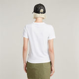 G-STAR Outlet Embro G-Script Logo Top White