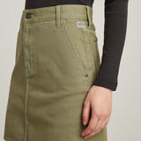 G-STAR Outlet Falda Viktoria Short Chino Verde
