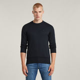 G-STAR Outlet Core Knitted Sweater Dark blue
