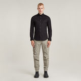 G-STAR Outlet Cargo Pants 3D Regular Tapered Cuffed Beige