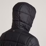 G-STAR Outlet Meefic Quilted Hooded Jacket Black