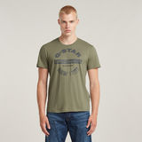G-STAR Outlet Originals Logo T-Shirt Green