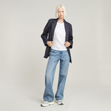 G-STAR Outlet Top holgado con costura horizontal Blanco