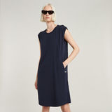G-STAR Outlet Seam Detail Loose Dress Dark blue